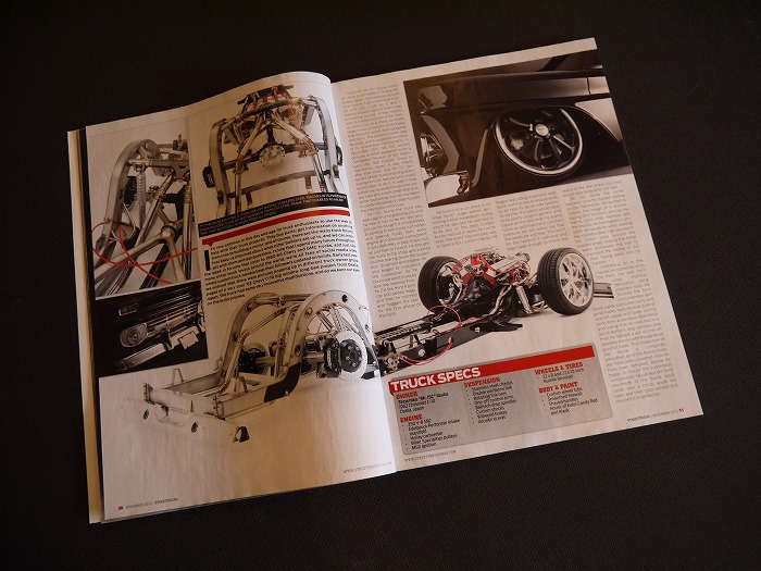 Street Trucks誌の撮影