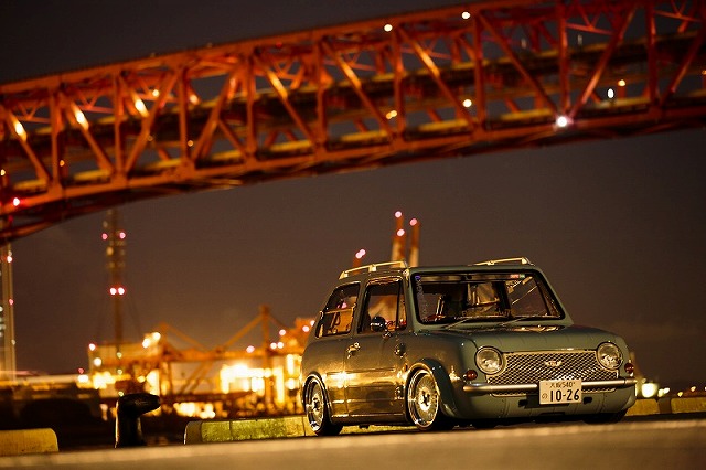 NISSAN PAO　エアサス&ACCUAIR